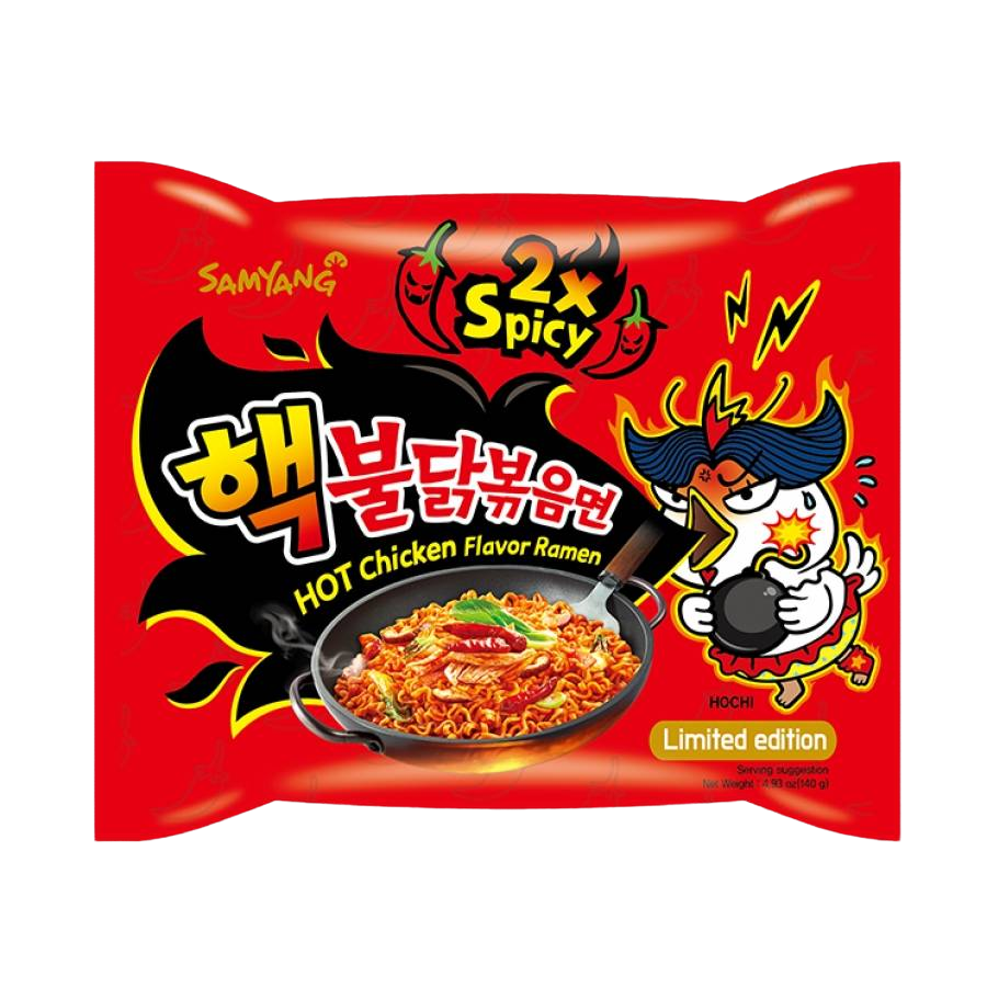 SamYang Buldak Hot Chicken 2x spicy 140g