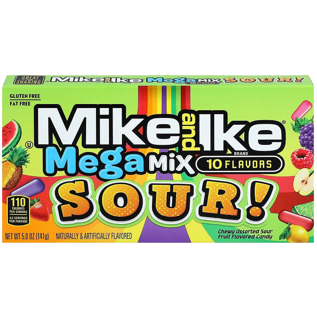 Mike and Ike Mega Mix Sour 141g