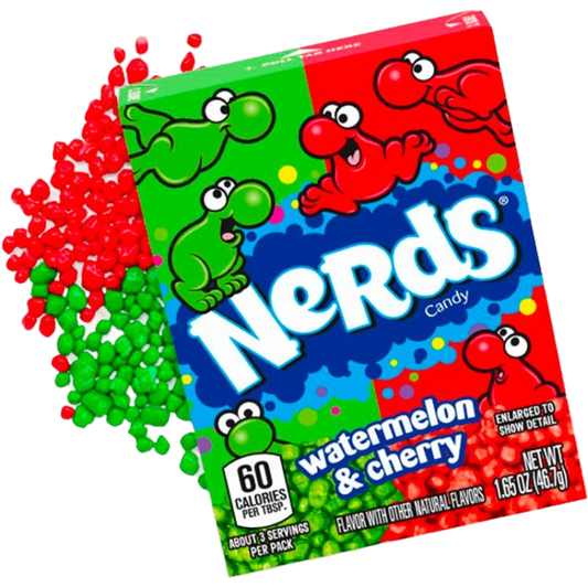 Nerds Watermelon & Cherry 46,7g